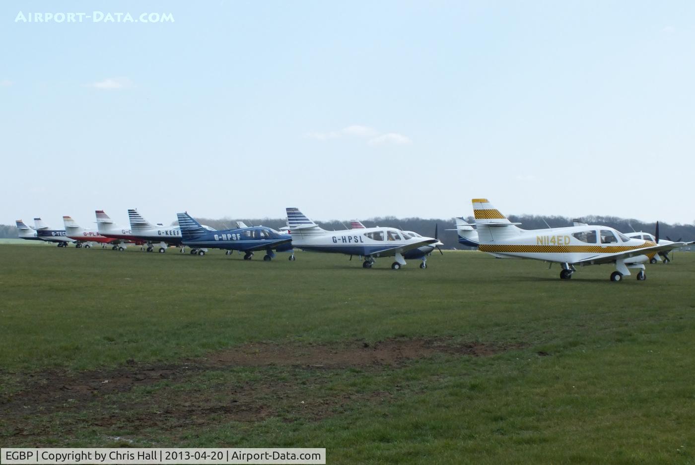 Kemble Airport, Kemble, England United Kingdom (EGBP) - Rockwell Commander fly-in at Kemble
