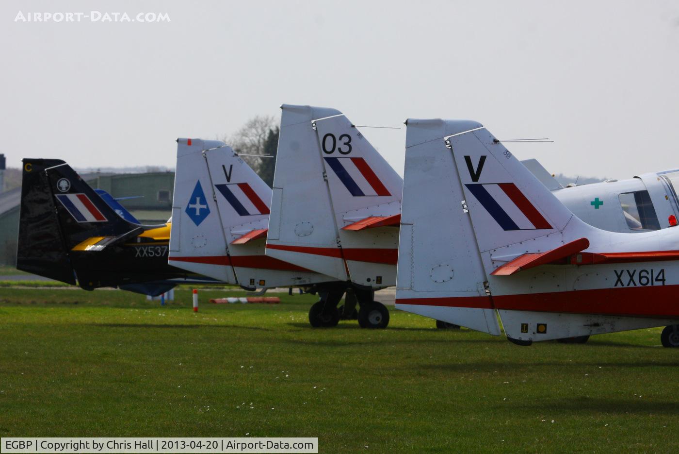 Kemble Airport, Kemble, England United Kingdom (EGBP) - Bulldogs at Kemble