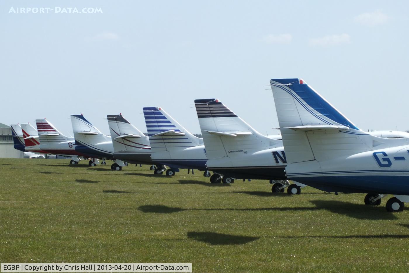 Kemble Airport, Kemble, England United Kingdom (EGBP) - Rockwell Commander fly-in at Kemble