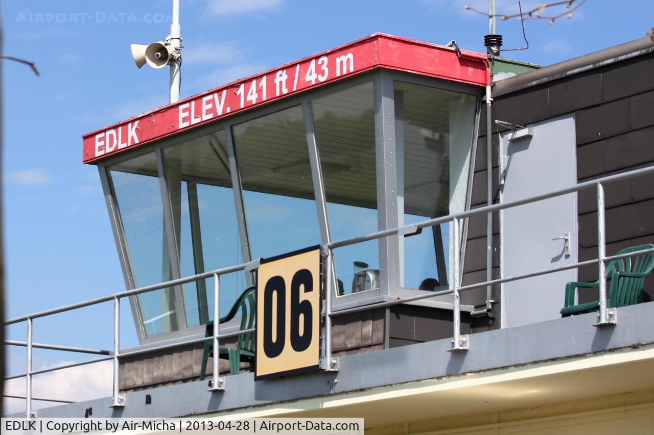Krefeld-Egelsberg Airport, Krefeld Germany (EDLK) - Tower of Krefeld-Egelsberg Airport, Germany, QKF/ EDLK