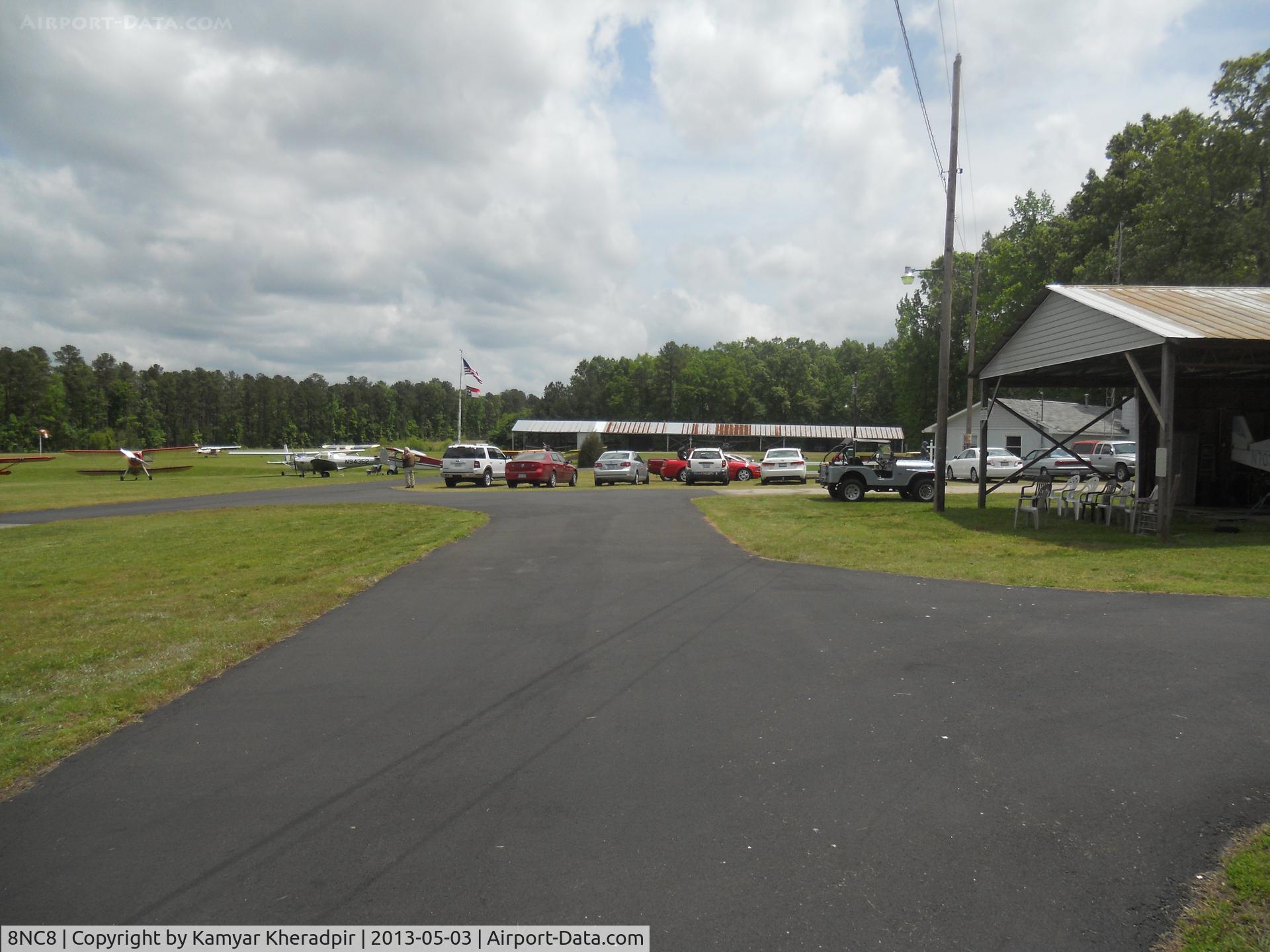 Lake Ridge Aero Park Airport (8NC8) - Runway is parallel with the tree on left