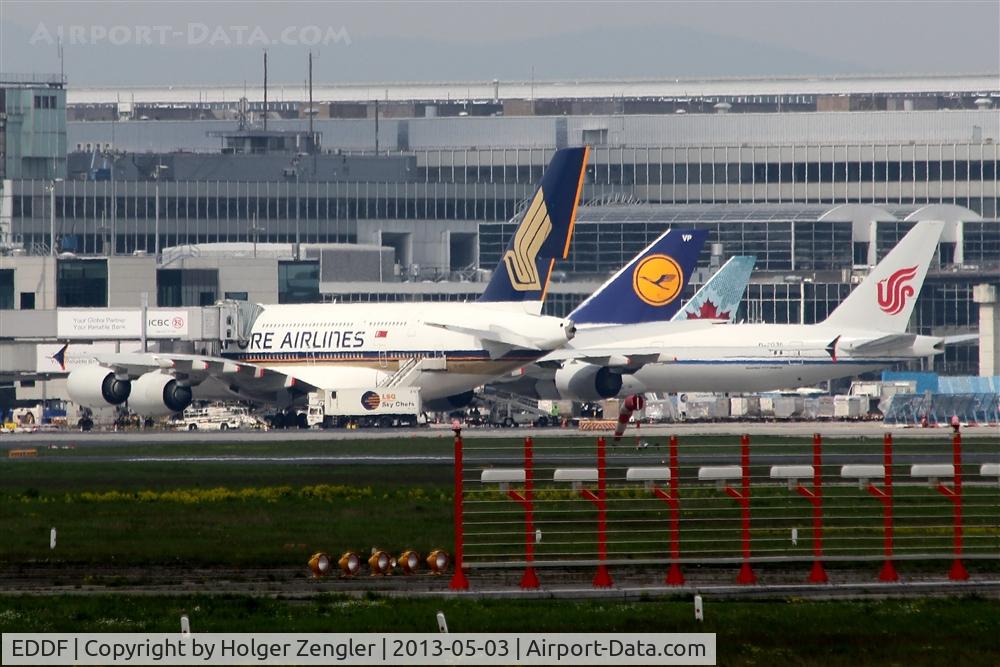Frankfurt International Airport, Frankfurt am Main Germany (EDDF) - Three continental summit at Terminal 1....