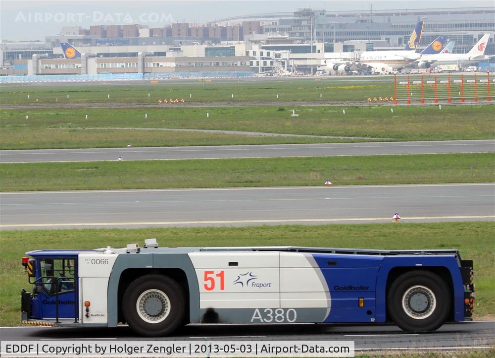 Frankfurt International Airport, Frankfurt am Main Germany (EDDF) - Pusher no. 51 on way to a new task....