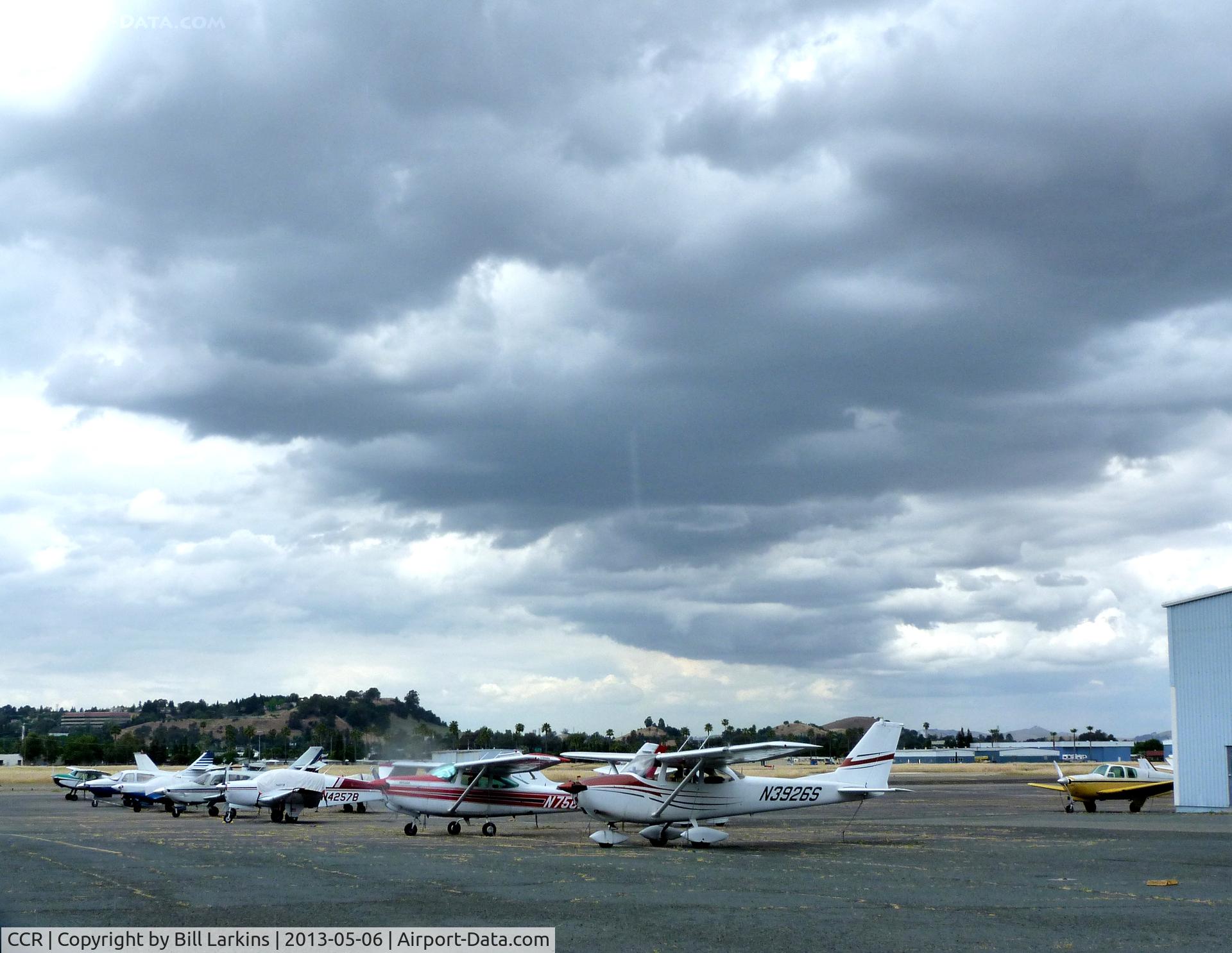 Buchanan Field Airport (CCR) - View looking West on a spectacular day.