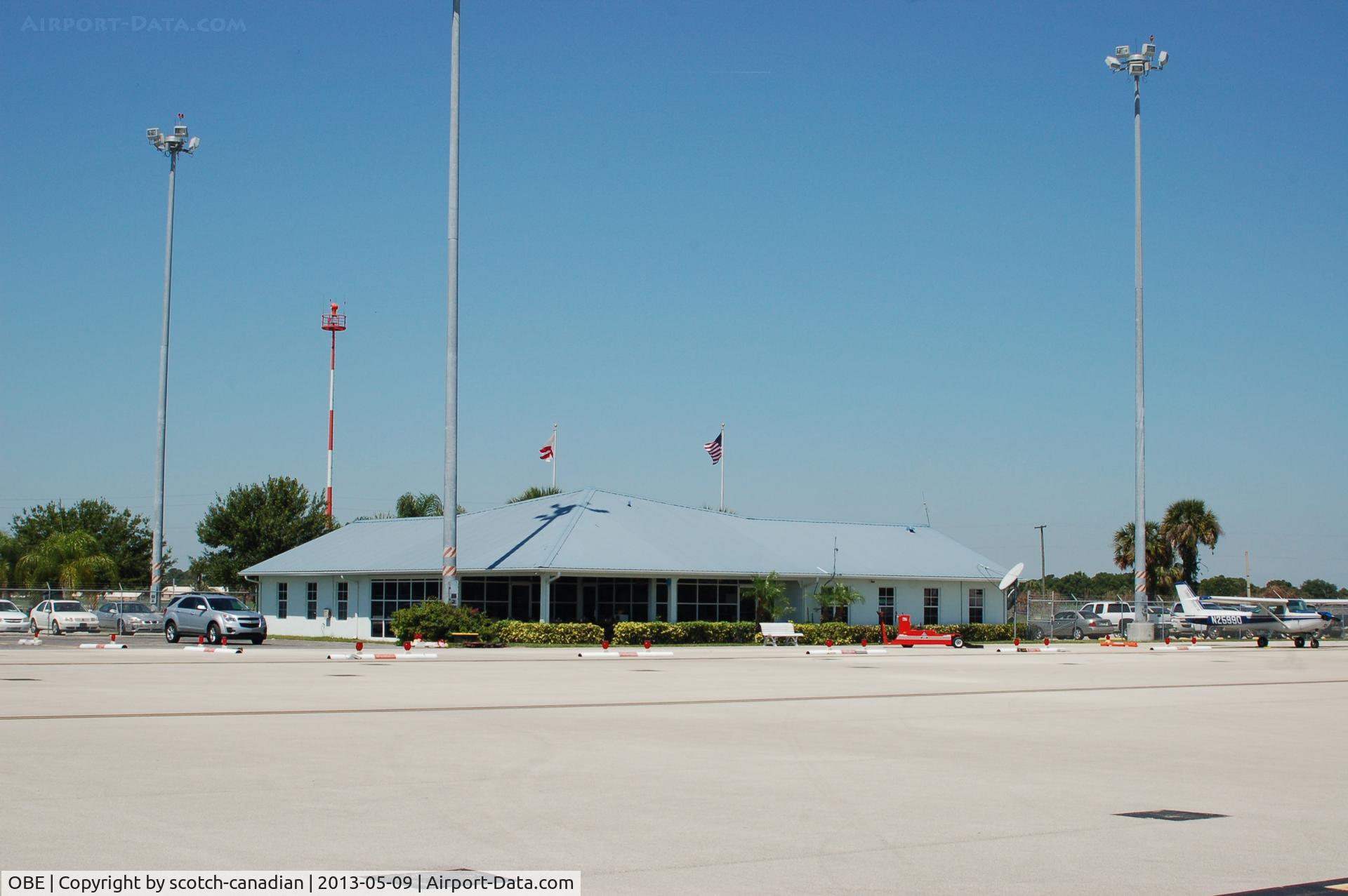 Okeechobee County Airport (OBE) - The Landing Strip Restaurant at Okeechobee County Airport, Okeechobee, FL 