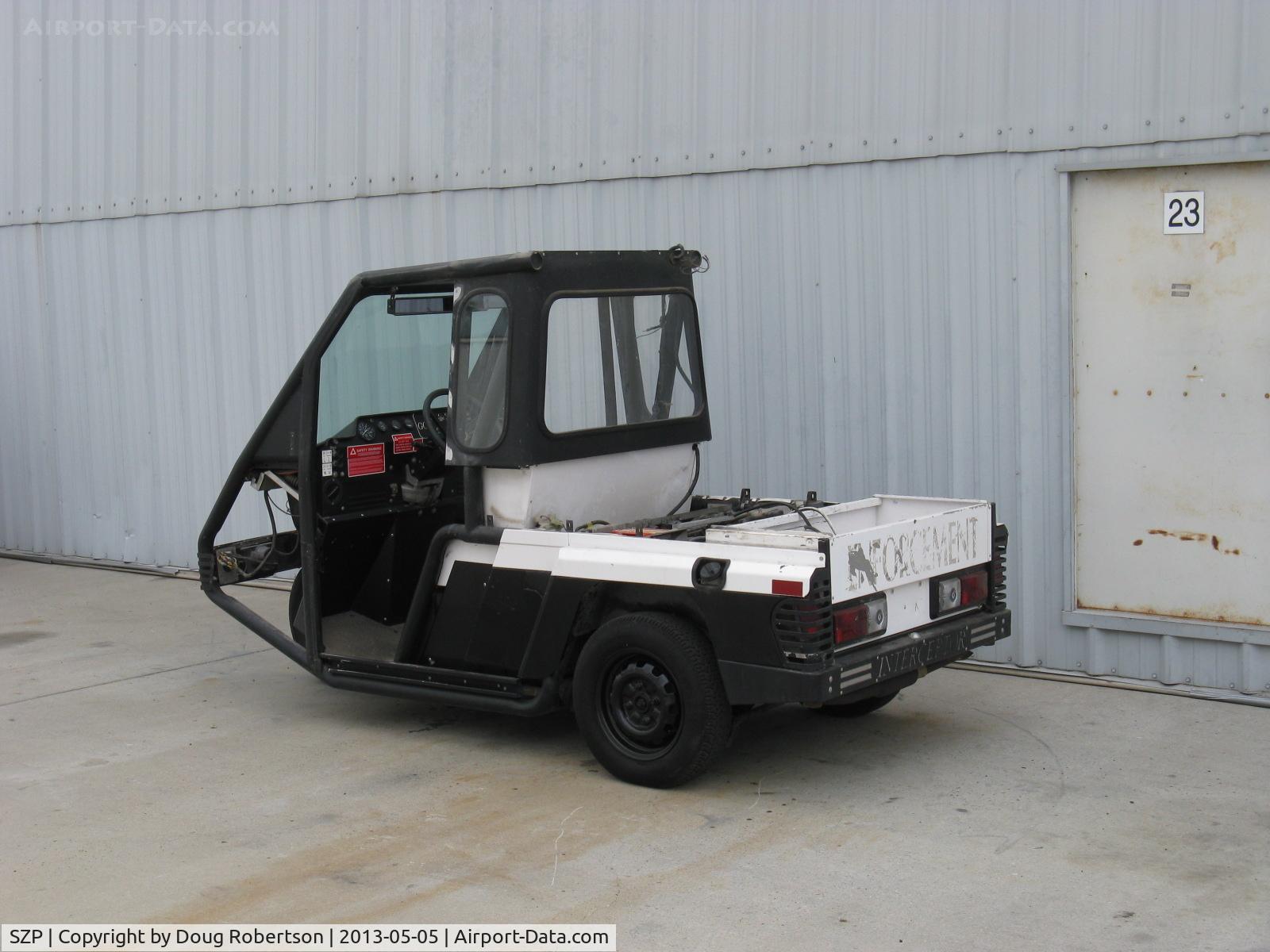 Santa Paula Airport (SZP) - The airport has many forms of personal ground transportation-here is a GO-4 vehicle with some cargo capability.