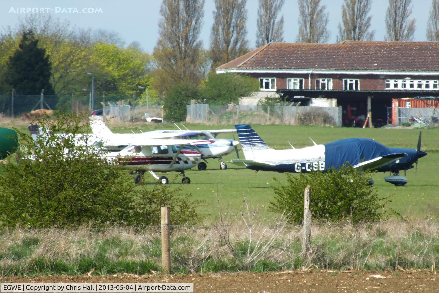 RAF Henlow Airport, Henlow, England United Kingdom (EGWE) - some of the civilian residents at RAF Henlow