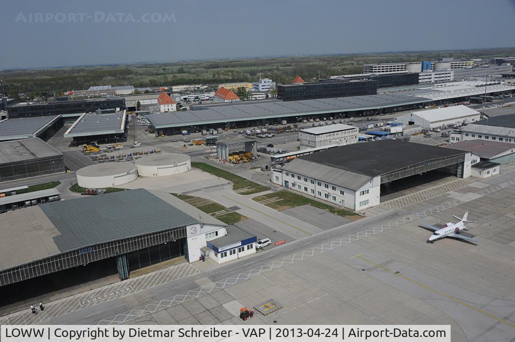 Vienna International Airport, Vienna Austria (LOWW) - Parts of General Aviation Center East