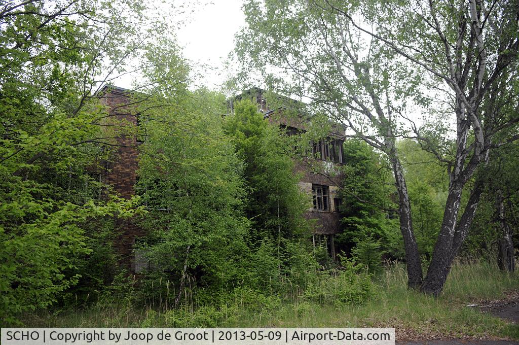 SCHO Airport - The Soviet Army left Schönwalde in the early nineties. The control tower still exists.