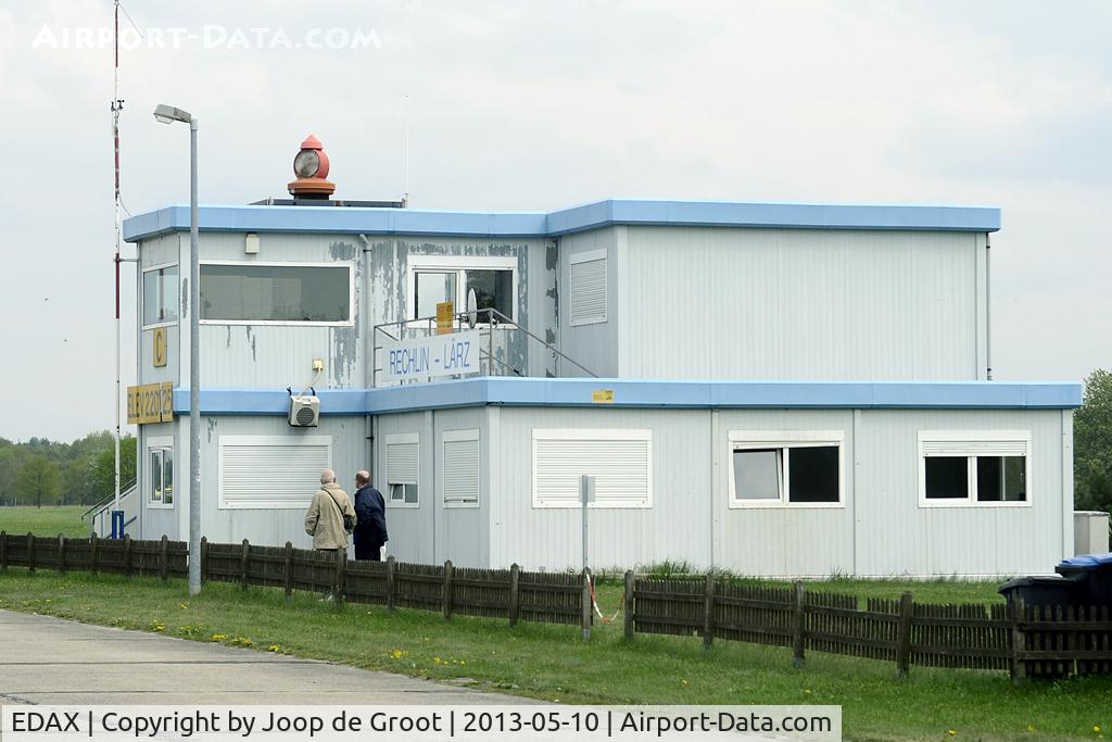 Lärz/Rechlin Airport, Rechlin Germany (EDAX) - Control building at former Russian AB Rechlin-Lärz/Mirow.