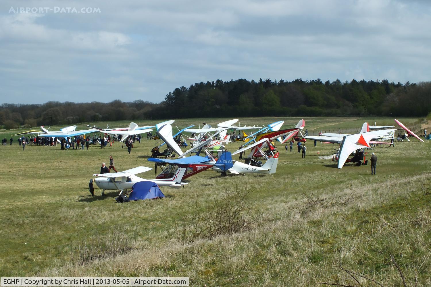 Popham Airfield Airport, Popham, England United Kingdom (EGHP) - LAA Microlight Trade Fair, Popham