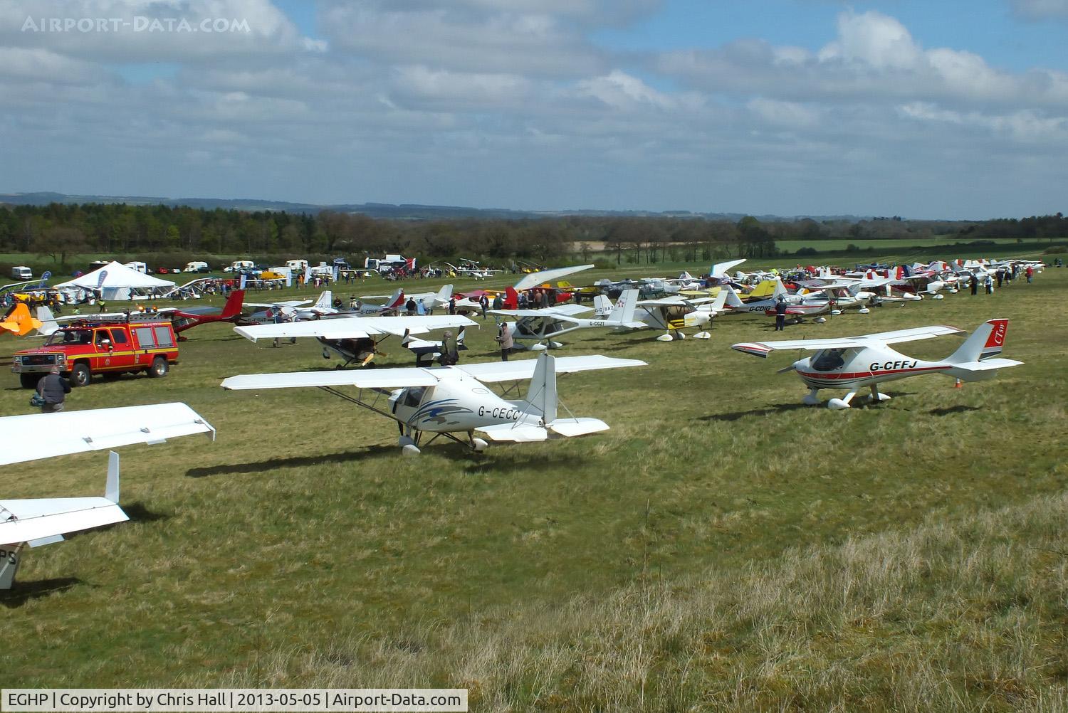 Popham Airfield Airport, Popham, England United Kingdom (EGHP) - LAA Microlight Trade Fair, Popham