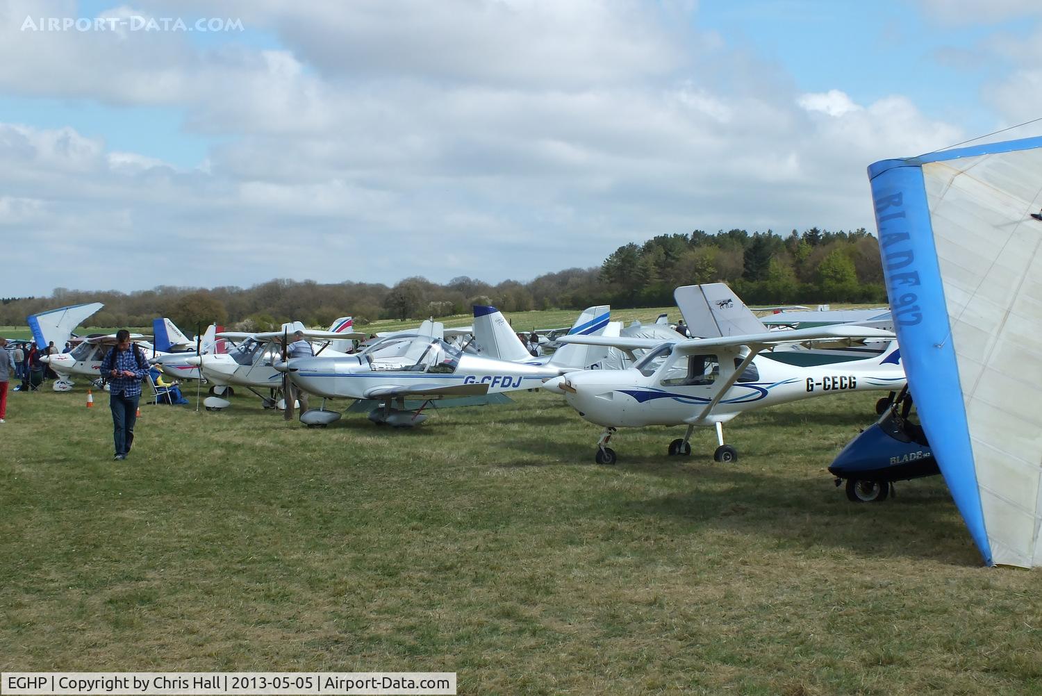 Popham Airfield Airport, Popham, England United Kingdom (EGHP) - LAA Microlight Trade Fair, Popham