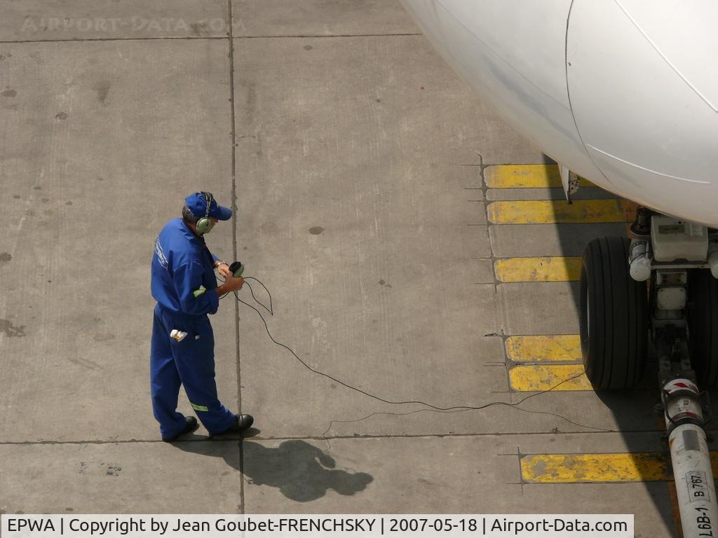 Warsaw Frederic Chopin Airport (formerly Okecie International Airport), Warsaw Poland (EPWA) - Lot Ground Services