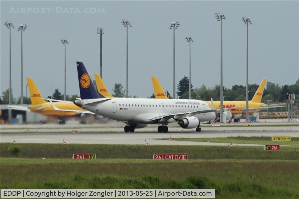 Leipzig/Halle Airport, Leipzig/Halle Germany (EDDP) - Fullthrottle on rwy 26L.....