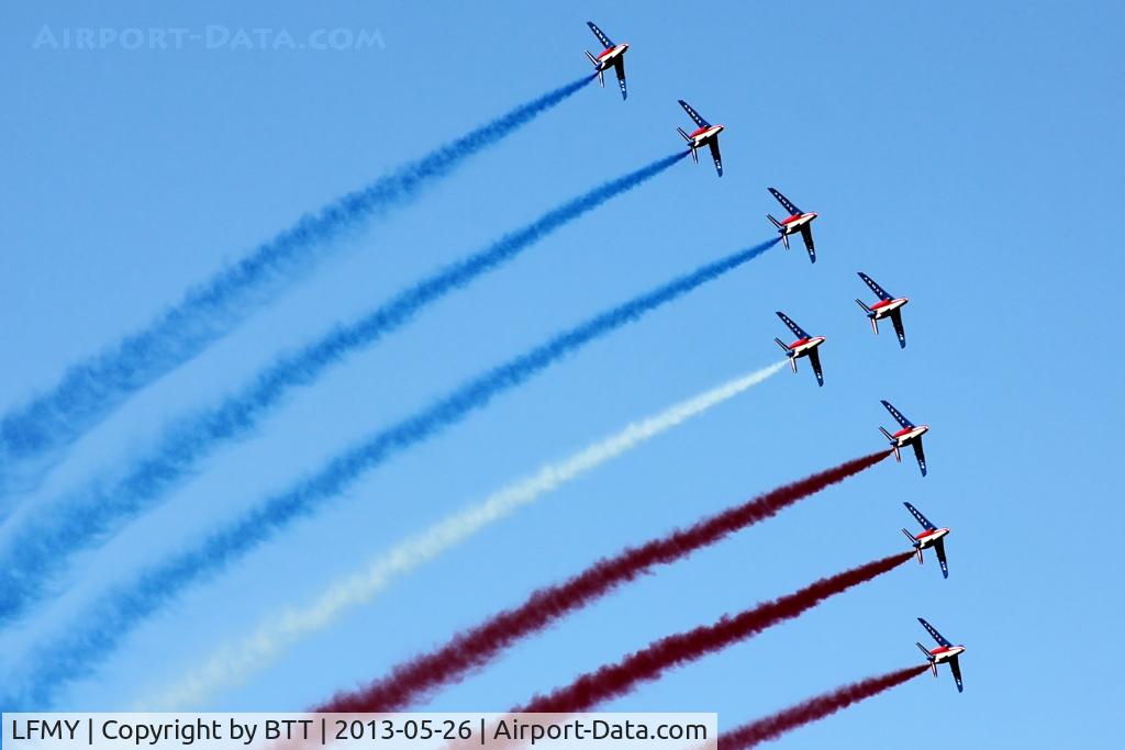 LFMY Airport - 60 years Patrouille de France 