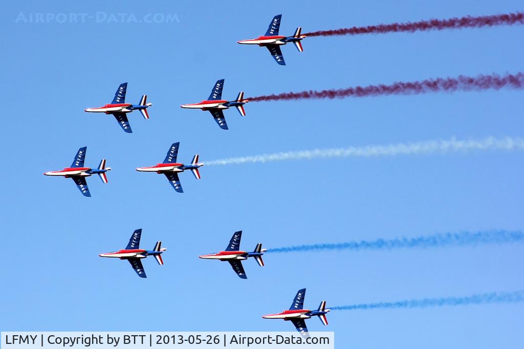 LFMY Airport - 60 years Patrouille de France
