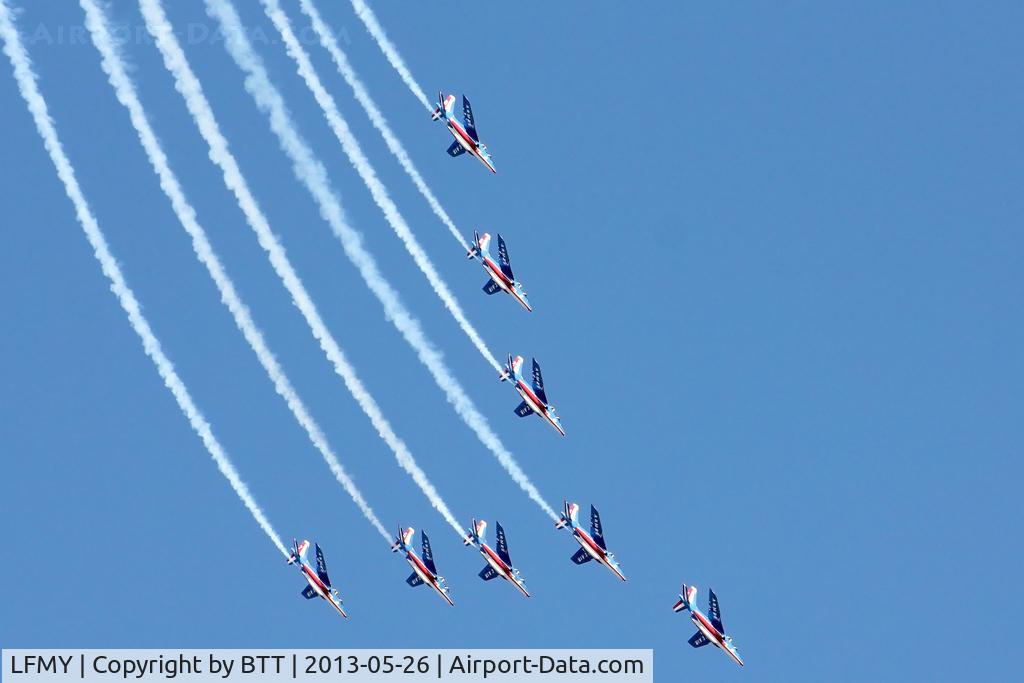 LFMY Airport - 60 years Patrouille de France