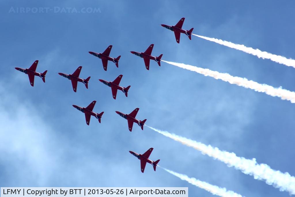 LFMY Airport - 60 years Patrouille de France : the Red Arrows