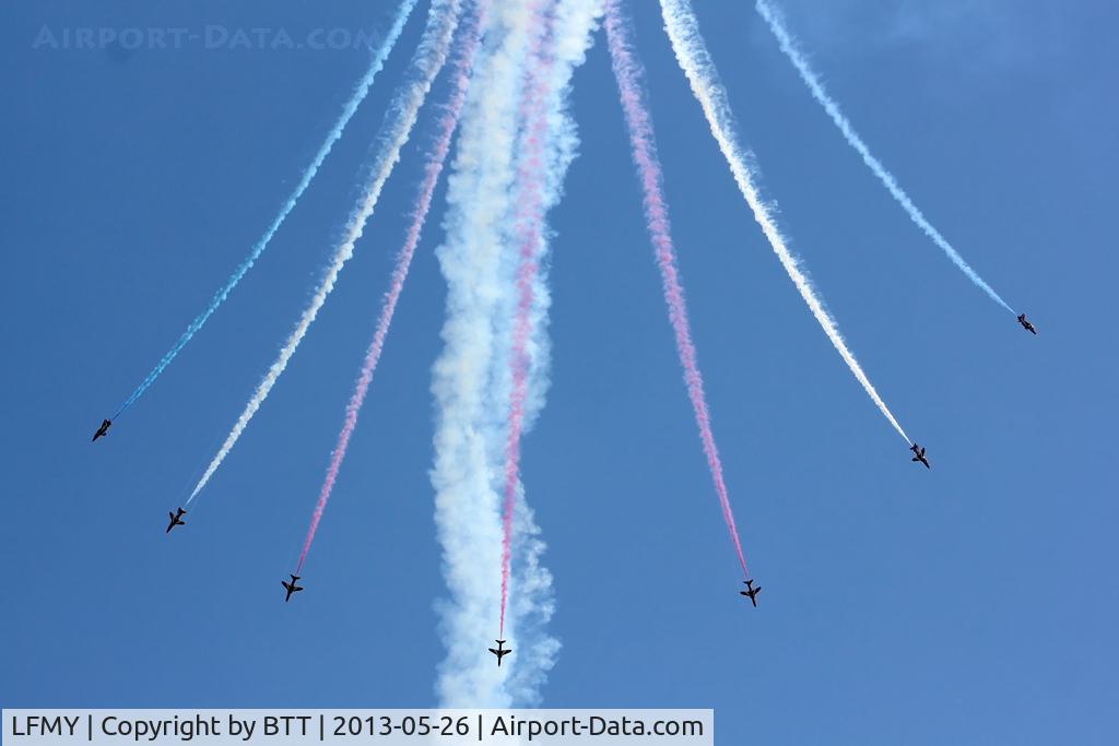 LFMY Airport - 60 years Patrouille de France : the Red Arrows