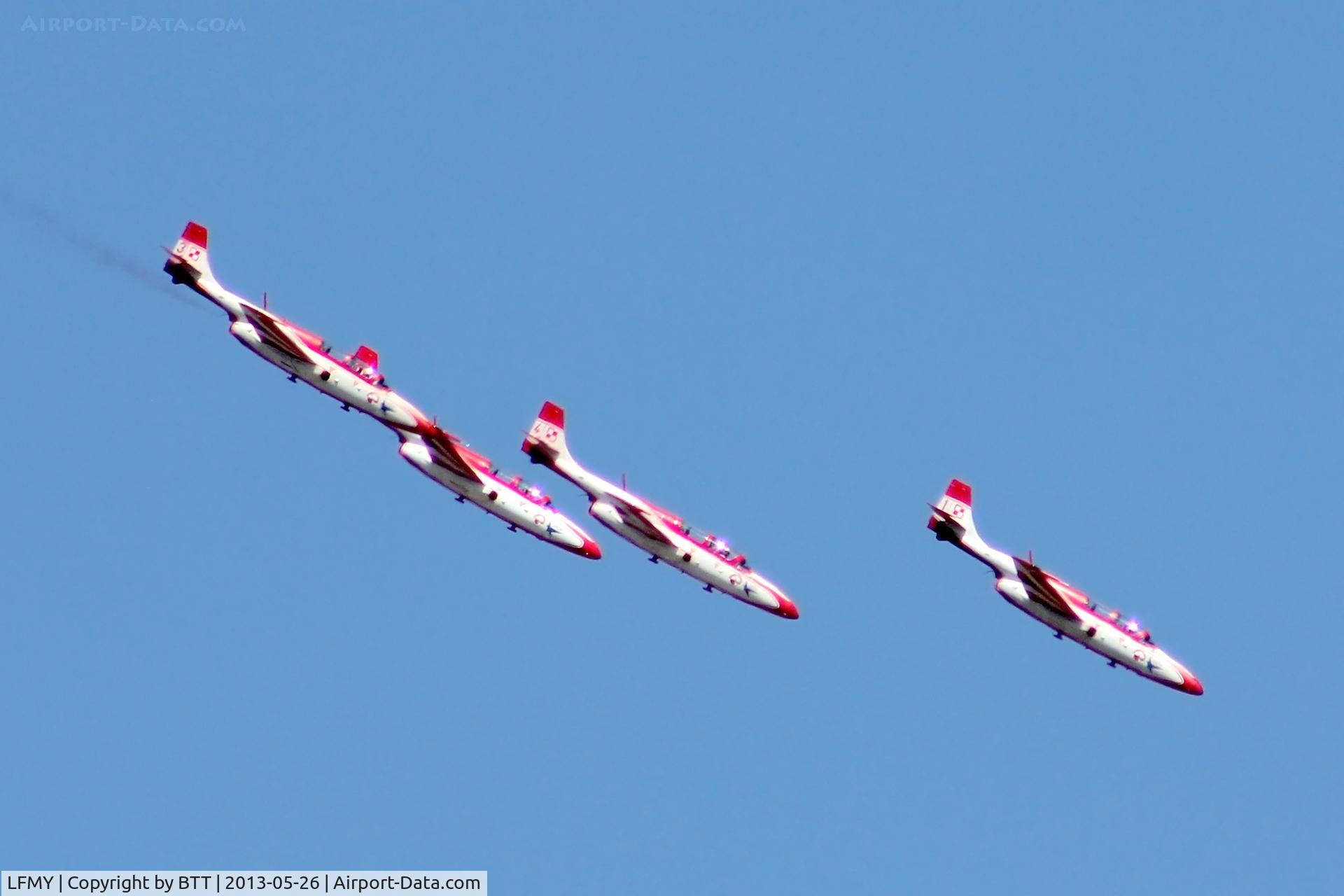 LFMY Airport - 60 years Patrouille de France : Polish aerobatic team 