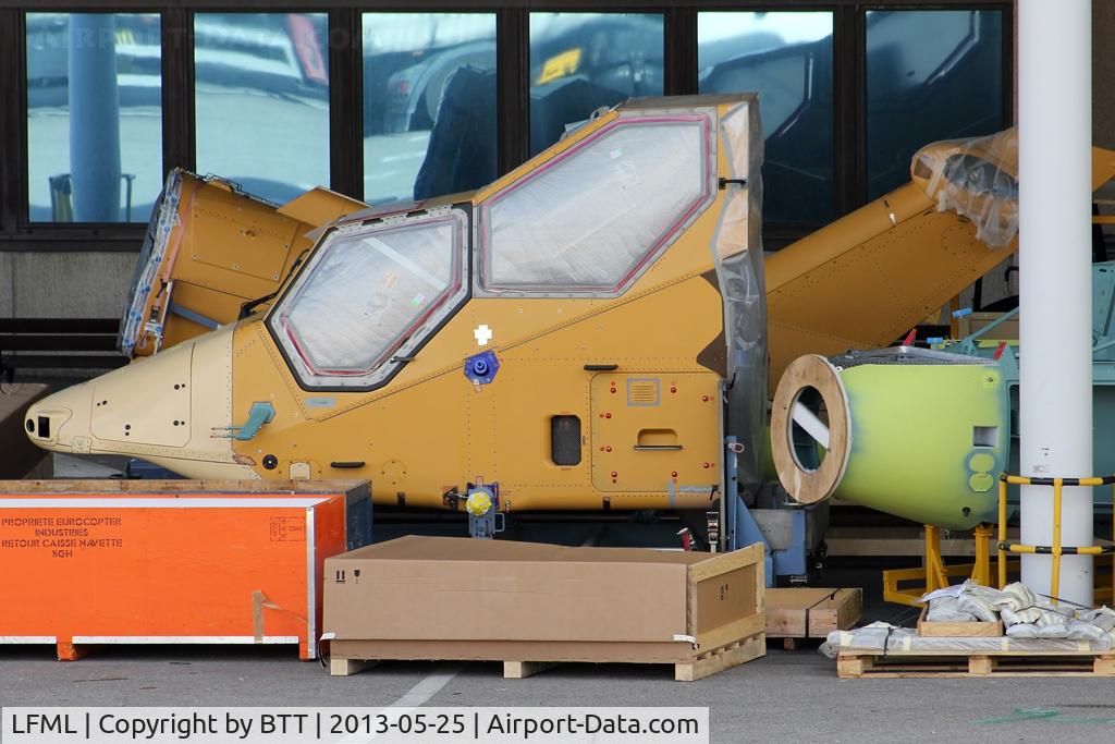 Marseille Provence Airport, Marseille France (LFML) - New EC-665 Tiger at Eurocopter Marignane factory