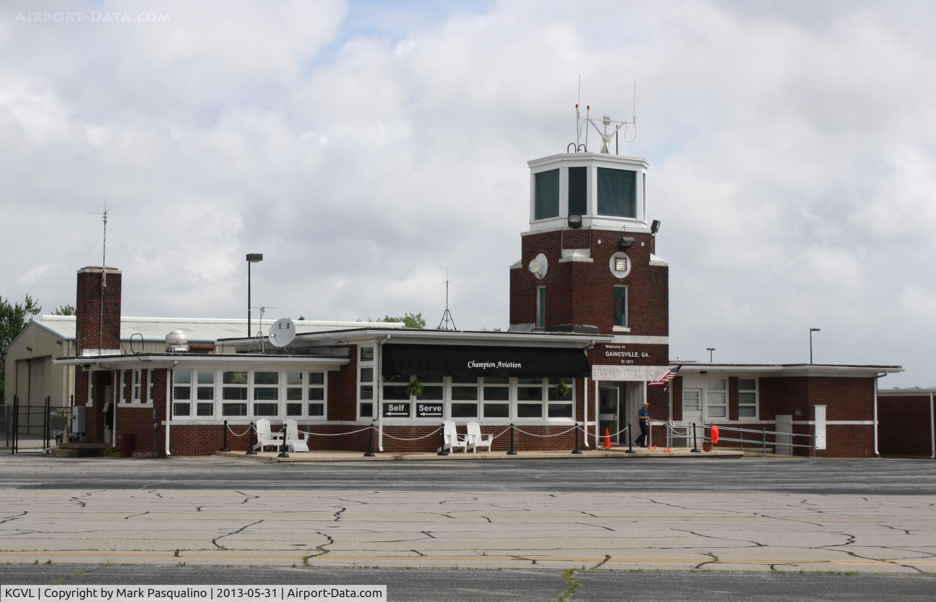 Lee Gilmer Memorial Airport (GVL) - Main Terminal
