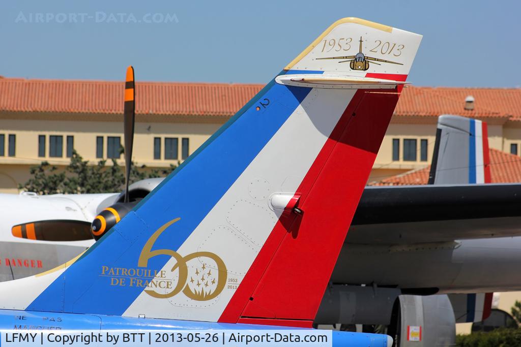 LFMY Airport - 60 years of French Aerobatic Team at BA701 Salon de Provence