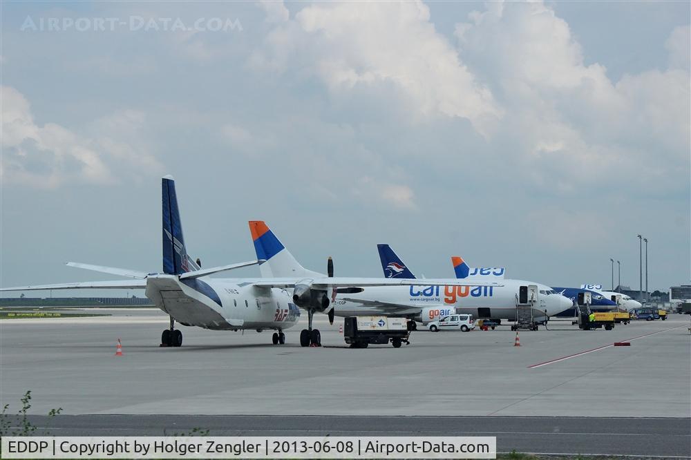 Leipzig/Halle Airport, Leipzig/Halle Germany (EDDP) - Small freighter from north and east Europe on weekend rest .....