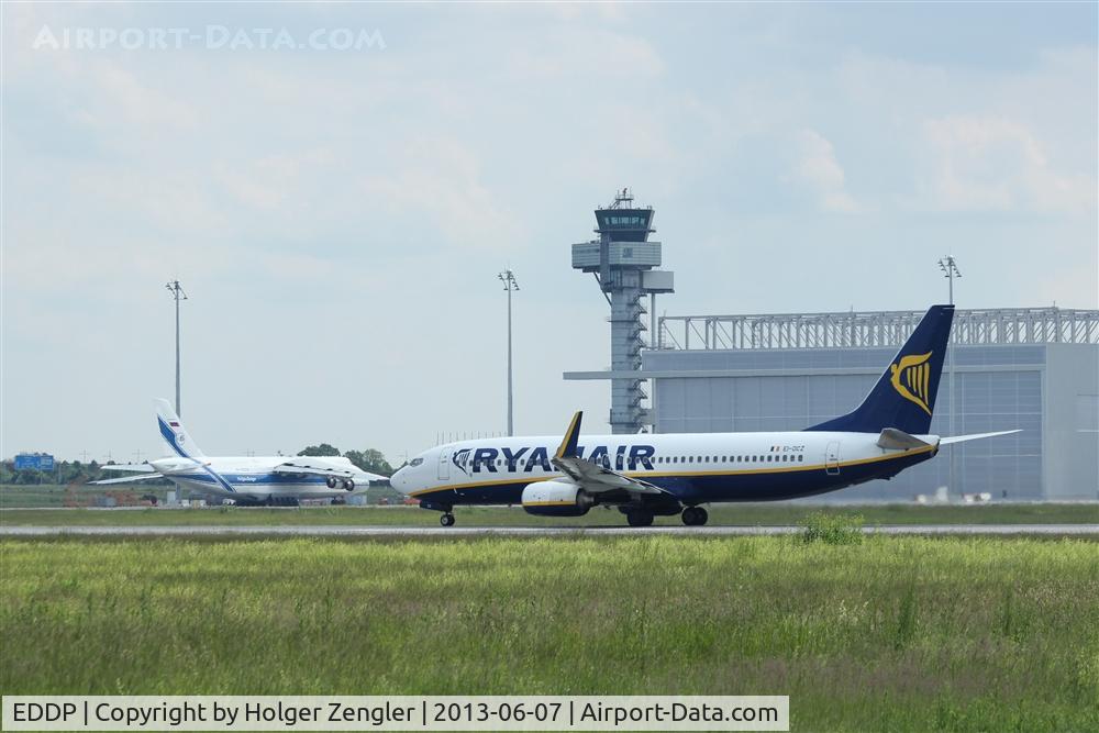 Leipzig/Halle Airport, Leipzig/Halle Germany (EDDP) - View to northern runway, apron 3 and AN 124 hangar.....