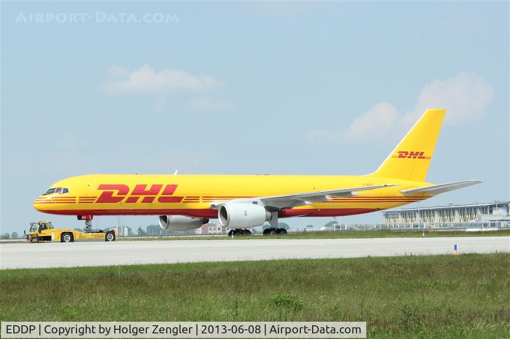 Leipzig/Halle Airport, Leipzig/Halle Germany (EDDP) - Transfer to an engine check after maintenance works...