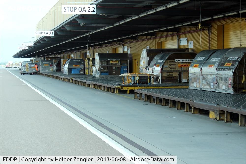 Leipzig/Halle Airport, Leipzig/Halle Germany (EDDP) - Everything is prepared for next rush hour on sunday night...
