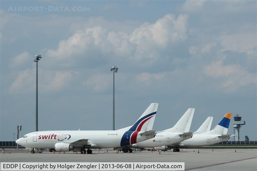Leipzig/Halle Airport, Leipzig/Halle Germany (EDDP) - View on small freighter area no.2