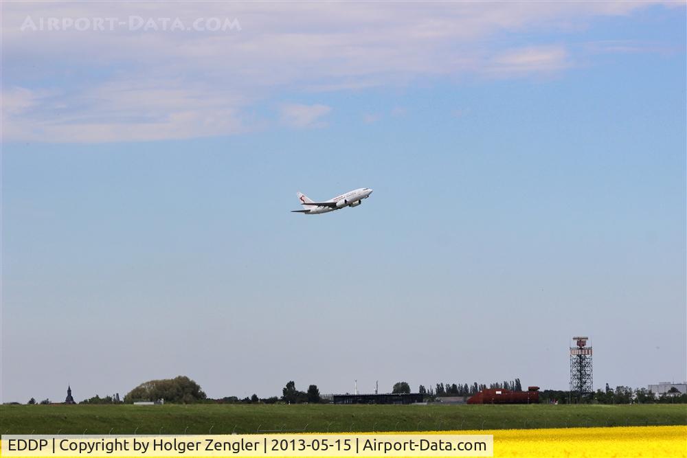 Leipzig/Halle Airport, Leipzig/Halle Germany (EDDP) - View to northern parts of LEJ with outbound traffic on rwy 08L....