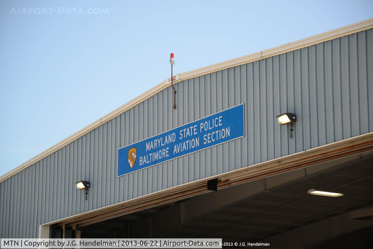 Martin State Airport (MTN) - MD State Police Hangar