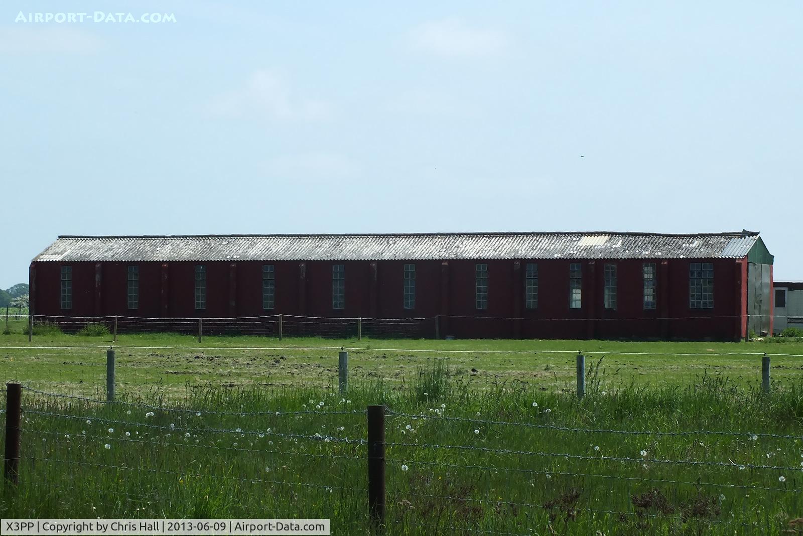 X3PP Airport - one of the surviving buildings in the technical area at the former RAF Peplow, which was also know as:	HMS Godwit II / RAF Child's Ercall / RNAS Peplow. It was in use between 1941 and 1949