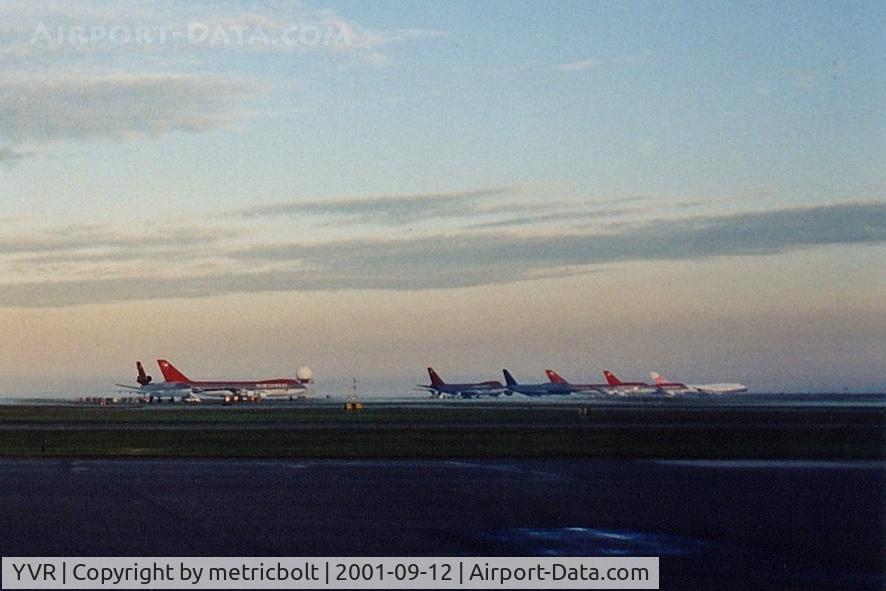Vancouver International Airport, Vancouver, British Columbia Canada (YVR) - Aircraft diverted to YVR on Sep/11/2001
