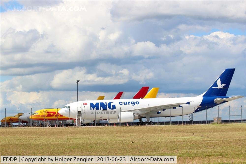 Leipzig/Halle Airport, Leipzig/Halle Germany (EDDP) - All the colors of apron 4 west......
