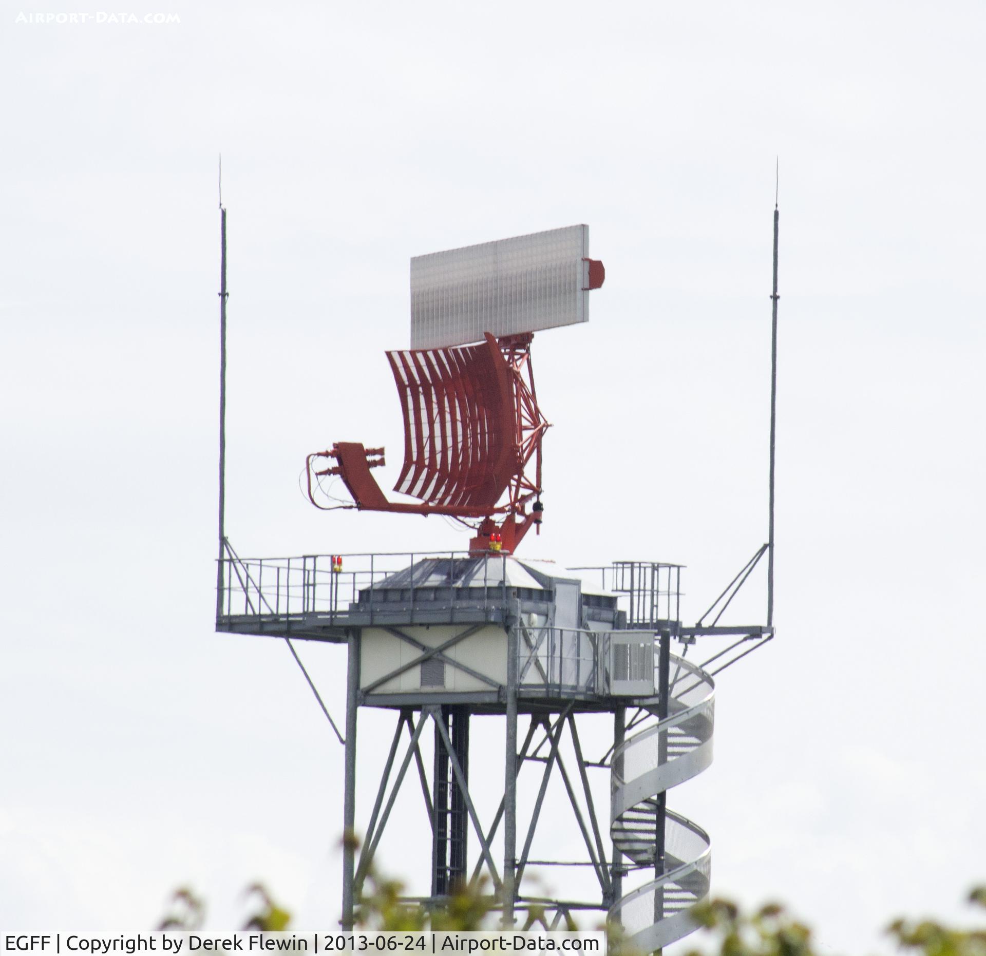 Cardiff International Airport, Cardiff, Wales United Kingdom (EGFF) - Runway 30 Radar.