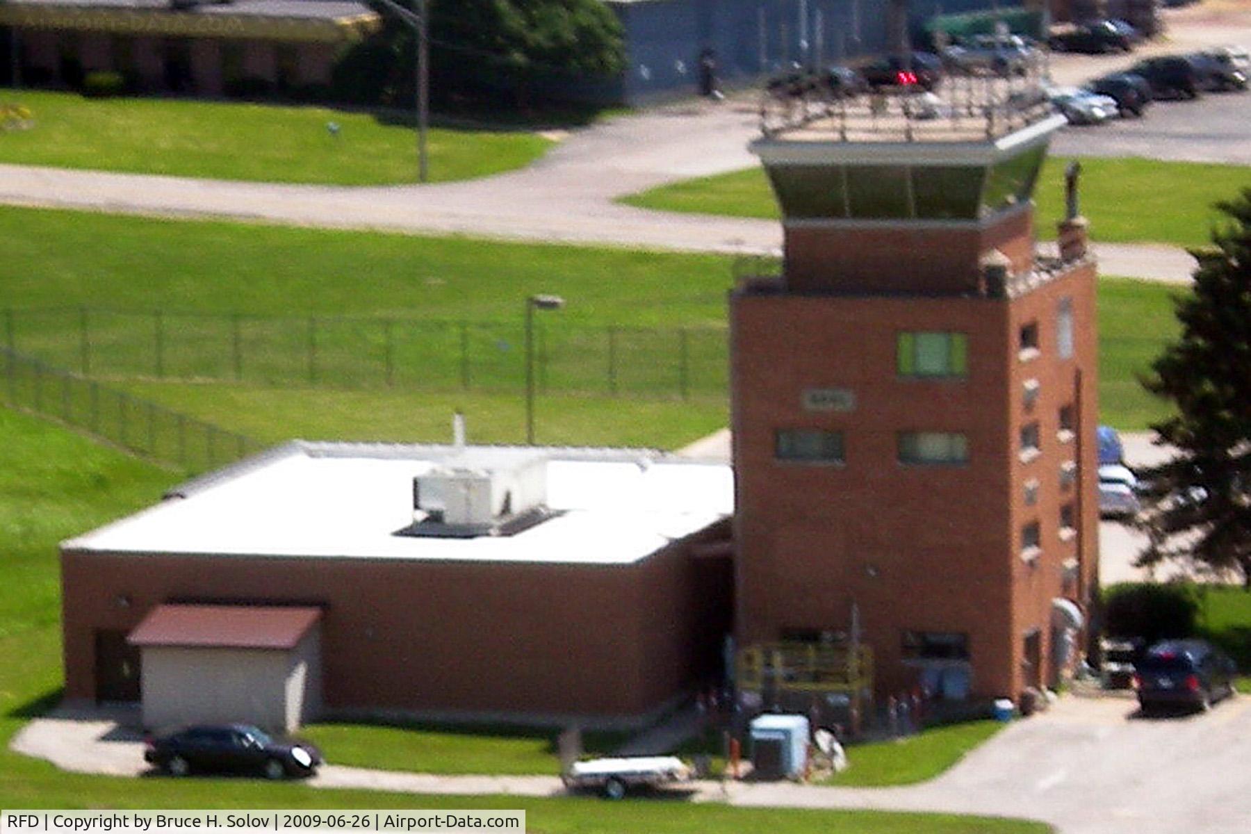 Chicago/rockford International Airport (RFD) - Taken from a Piper Warrior, while flying with my brother