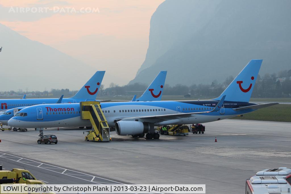 Innsbruck Airport, Innsbruck Austria (LOWI) - Evening Flights from the UK