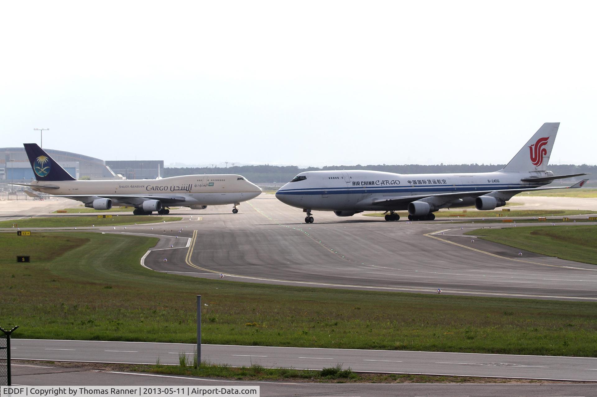 Frankfurt International Airport, Frankfurt am Main Germany (EDDF) - Two Boeing 747BCFs