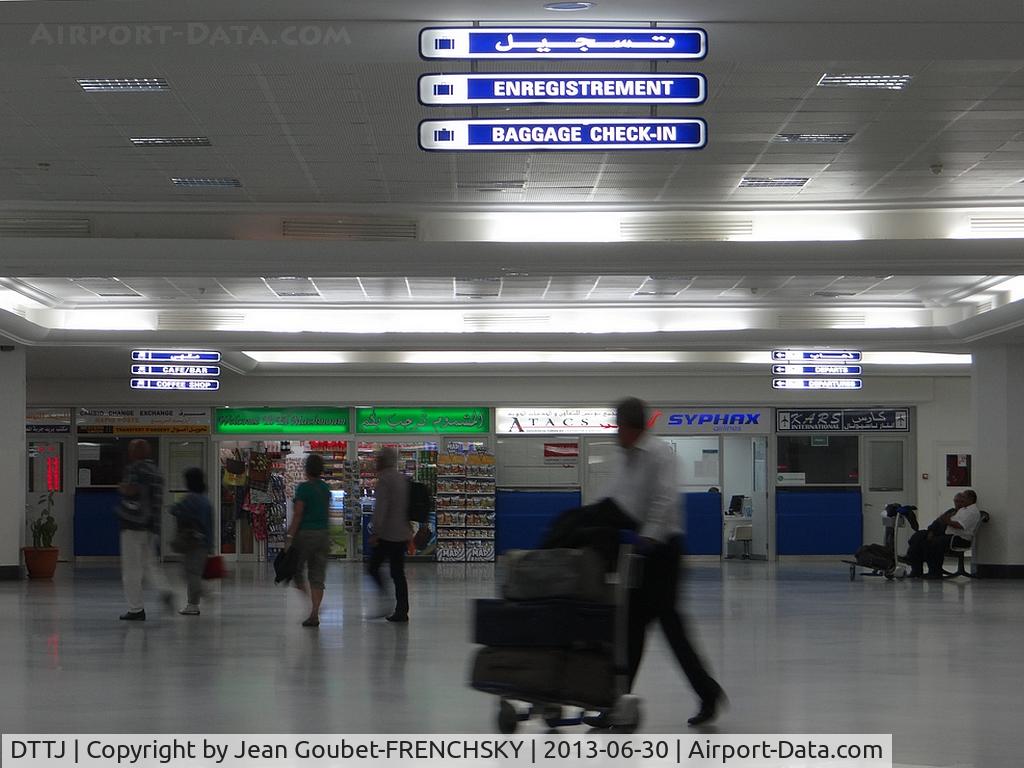 Zarzis Airport, Djerba Tunisia (DTTJ) - hall departures