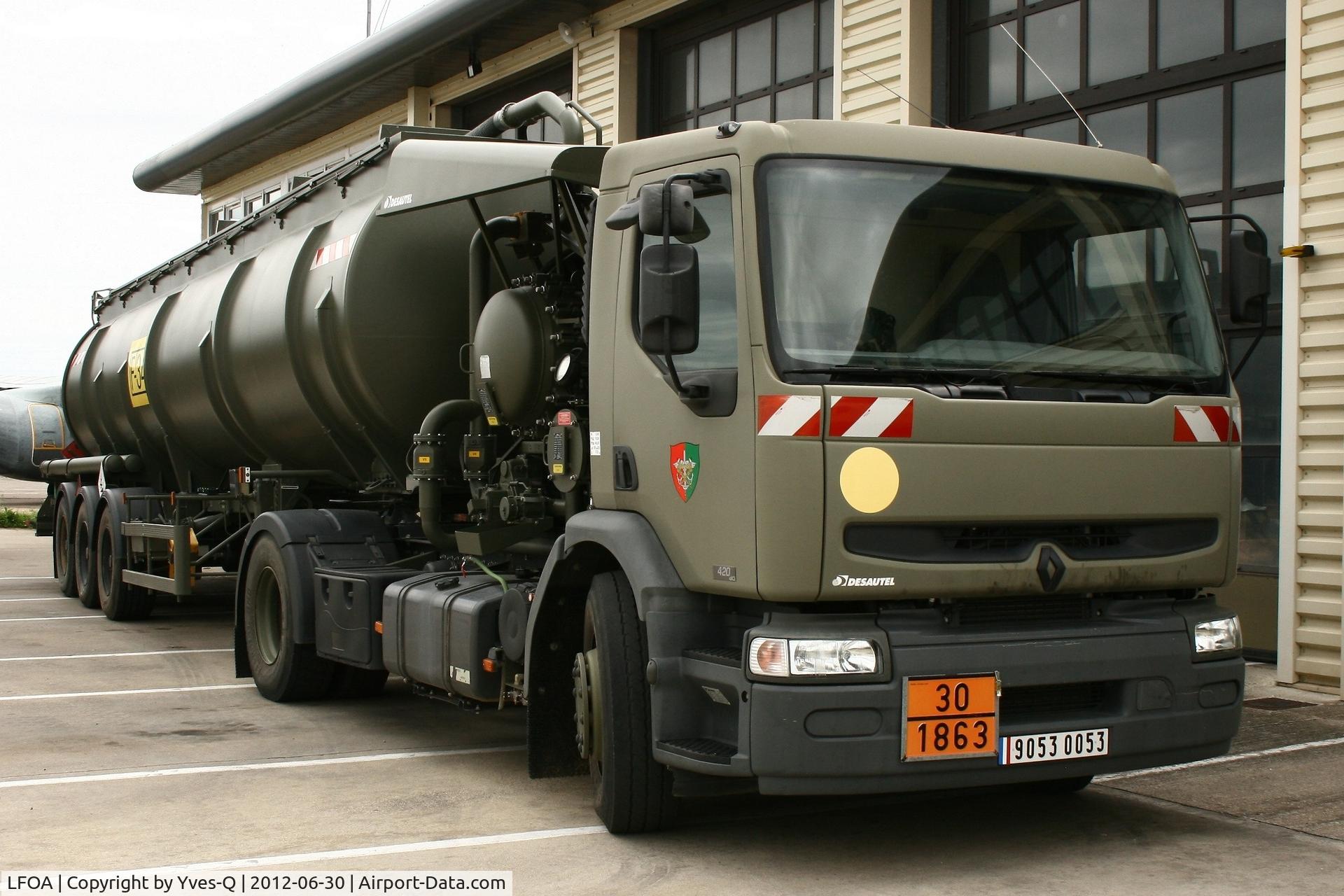LFOA Airport - Military refueling truck, Avord Air Base (LFOA)
