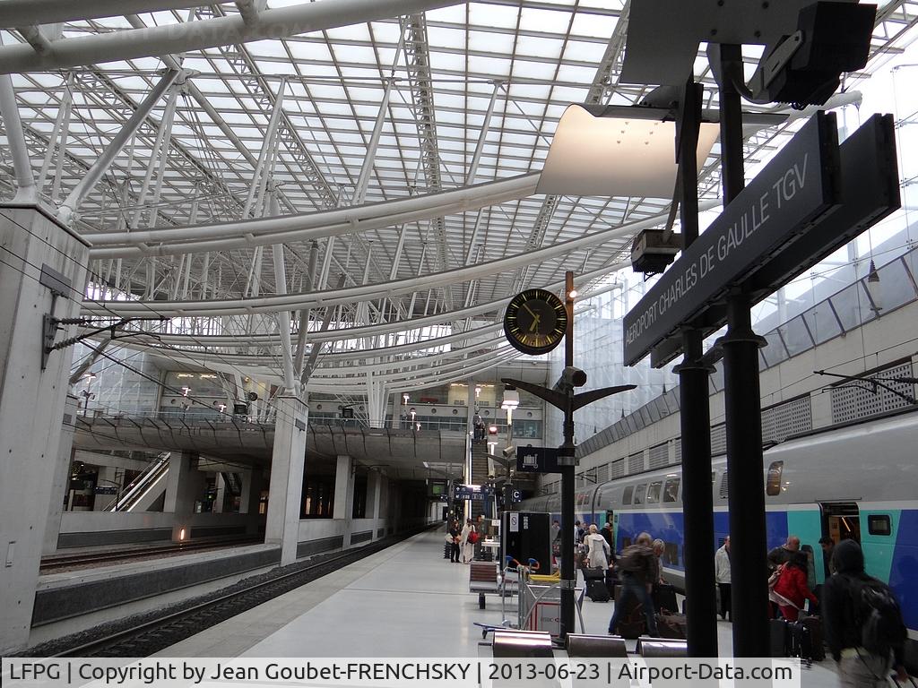 Paris Charles de Gaulle Airport (Roissy Airport), Paris France (LFPG) - CDG TGV station