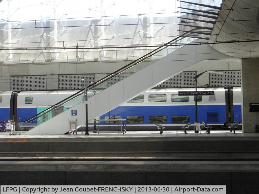 Paris Charles de Gaulle Airport (Roissy Airport), Paris France (LFPG) - CDG TGV station