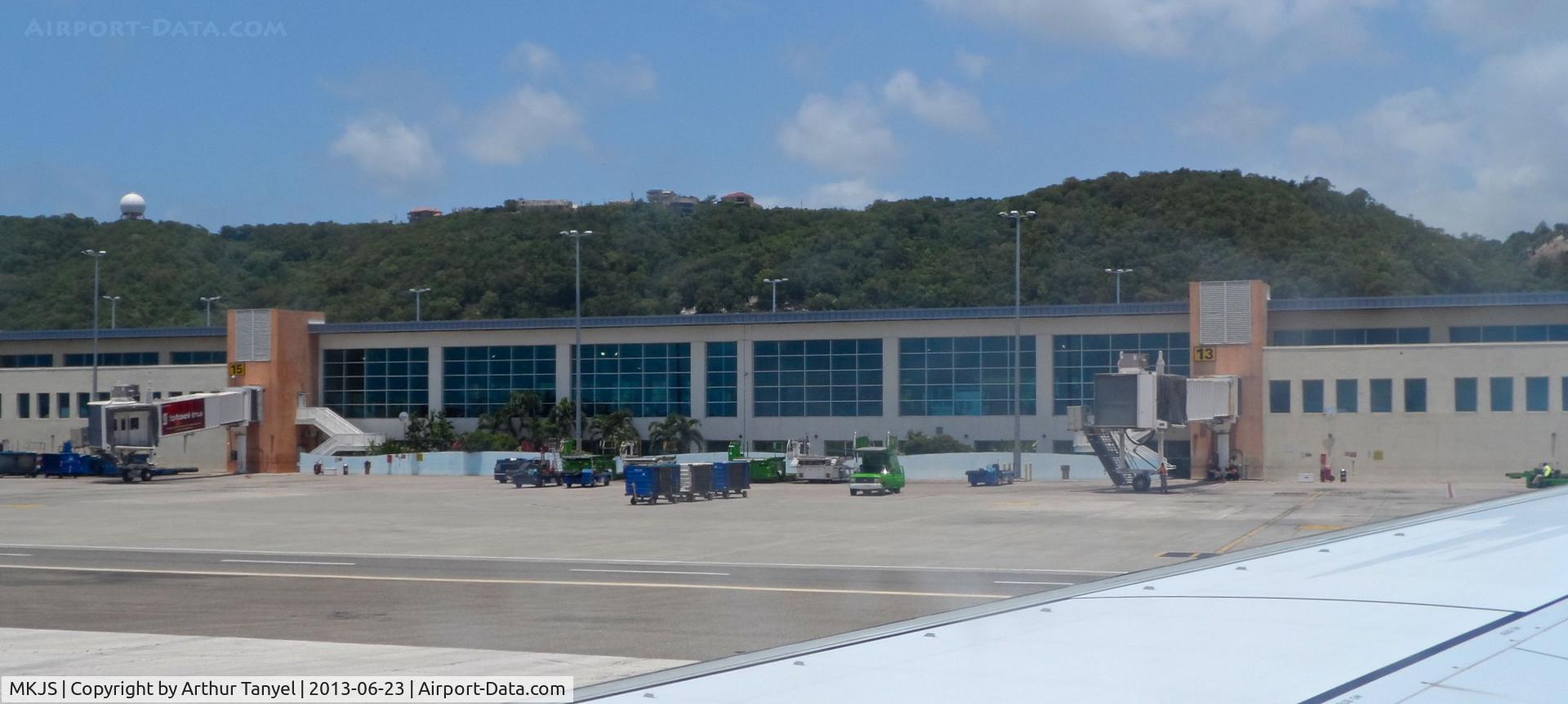 Sangster International Airport, Montego Bay Jamaica (MKJS) - Taxiing to the gate