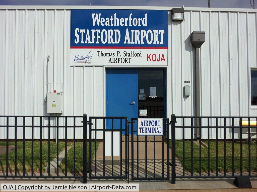 Thomas P Stafford Airport (OJA) - View from South Ramp