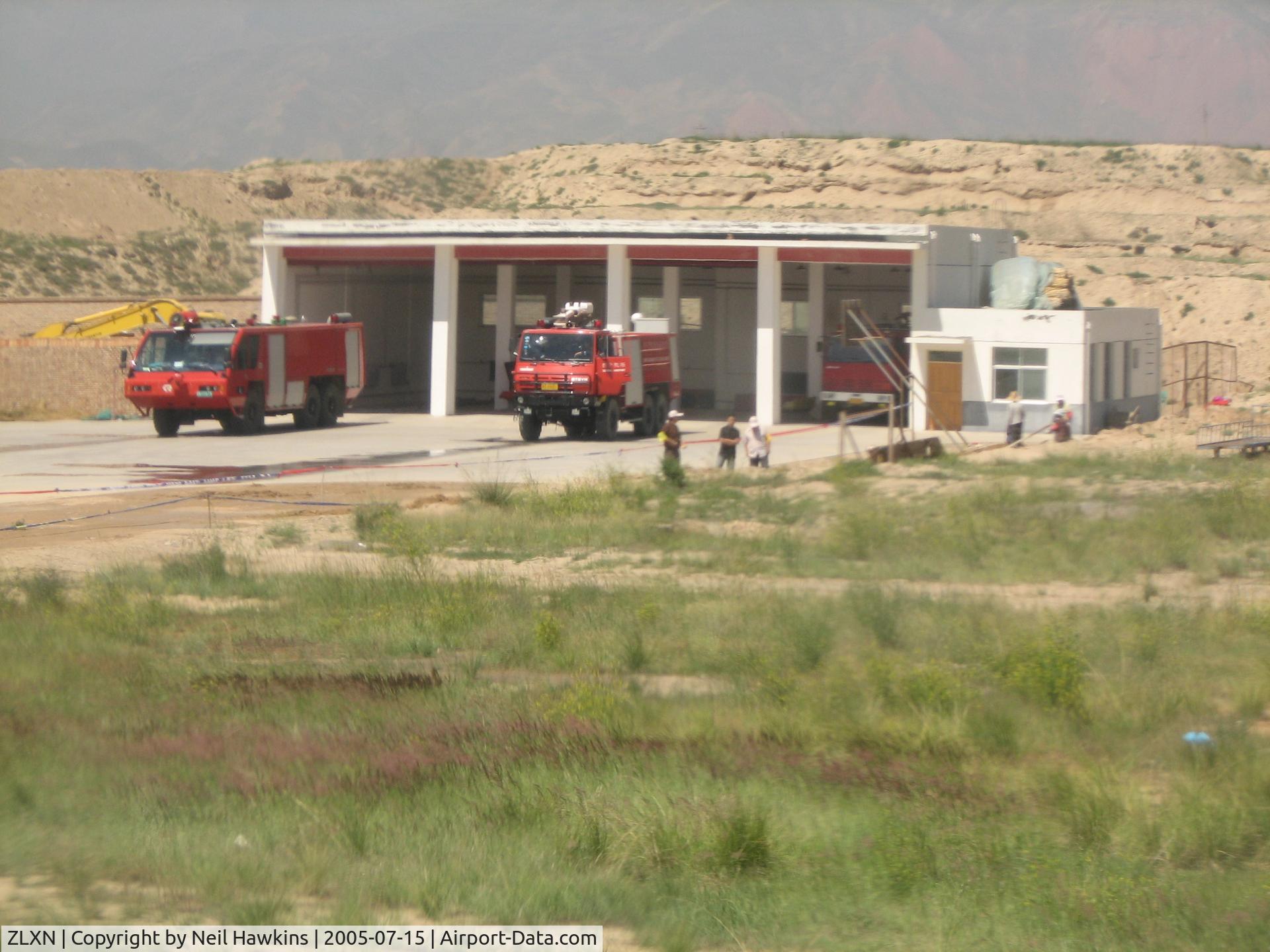 Xining Caojiabu Airport, Xining, Qinghai China (ZLXN) - Fire station