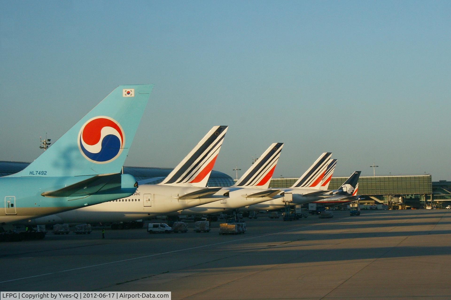Paris Charles de Gaulle Airport (Roissy Airport), Paris France (LFPG) - 2E Terminal, Roissy Charles De Gaulle Airport (LFPG-CDG)